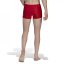 adidas Branded Boxer Swim Shorts Scarlet/White