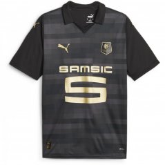 Puma Stade Rennais Third Shirt 2023 2024 Adults Black/Gold