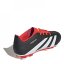 adidas Predator 24 Club Flexible Ground Football Boots Black/White/Red