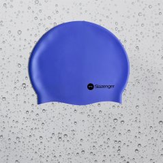 Slazenger Junior Silicone Swim Cap Royal