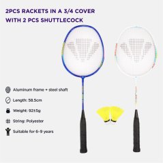 Carlton Kids' Midi Badminton Sets White/Blue