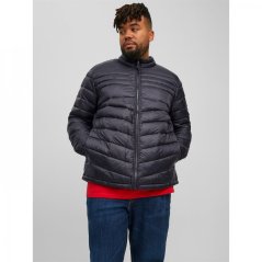 Jack and Jones Hero Puffer Jacket Mens Plus Size Black