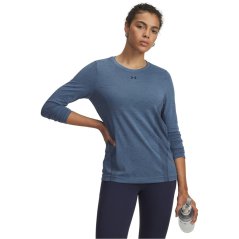 Under Armour Women's Vanish Seamless Loose Long-Sleeve Sweatshirt Blue Smoke