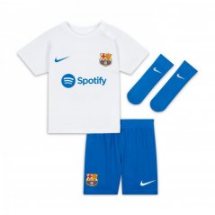 Nike Barcelona Away Babykit 2023 2024 White/Grey
