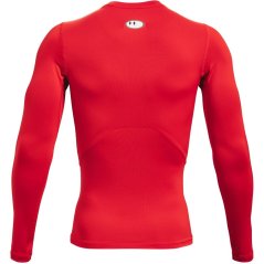 Under Armour Under Armour Ua Hg Comp Ls Baselayer Top Mens Red