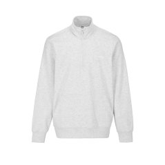 Slazenger Quarter Zip Fleece Top Mens Ice Marl