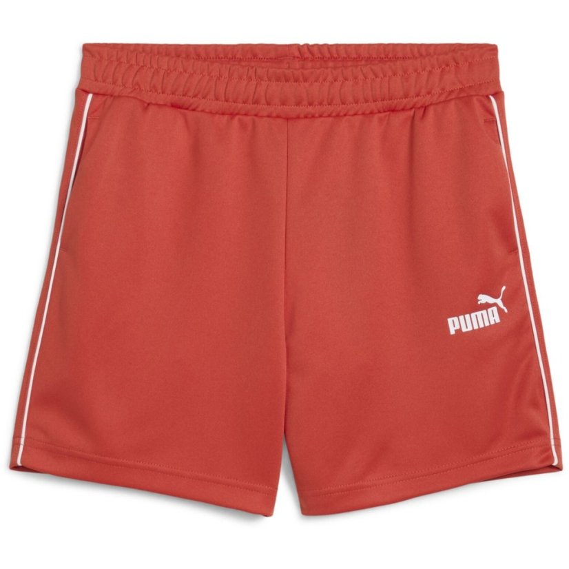 Puma Sport Poly Shorts B Tracksuit Short Unisex Kids Red Fire
