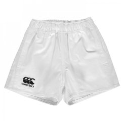 Canterbury Pro Rugby Shorts Junior Boys White