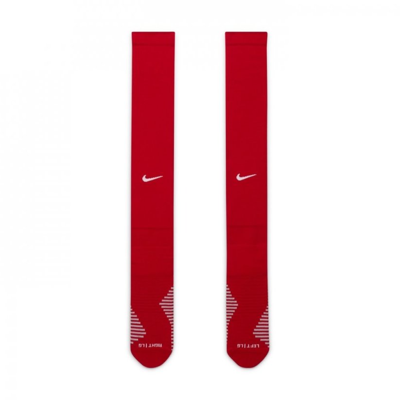 Nike Liverpool Home Football Socks 2023 2024 Adults Red/White