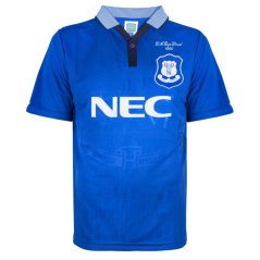 Score Draw Everton Home Shirt 1995 Blue/White