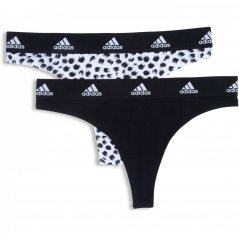 adidas Active Comfort Cotton Thong 2P Assorted