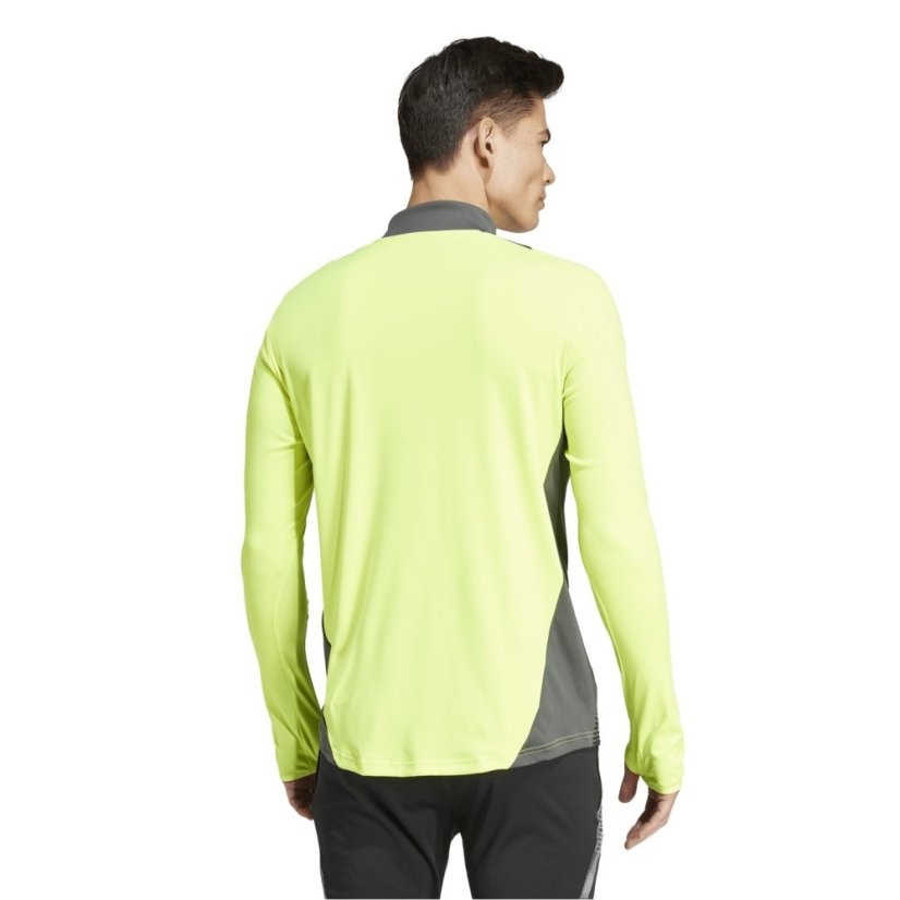 adidas Men's Tiro24 C Quarter Zip Fleece Solar Yellow