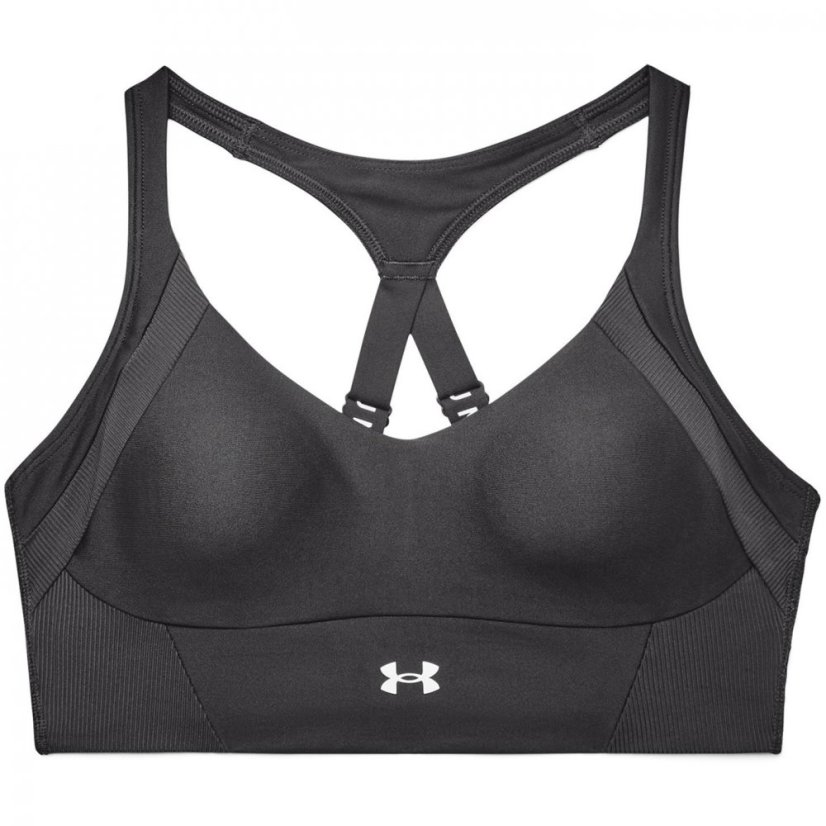 Under Armour High Sports Bra Jet Grey/White