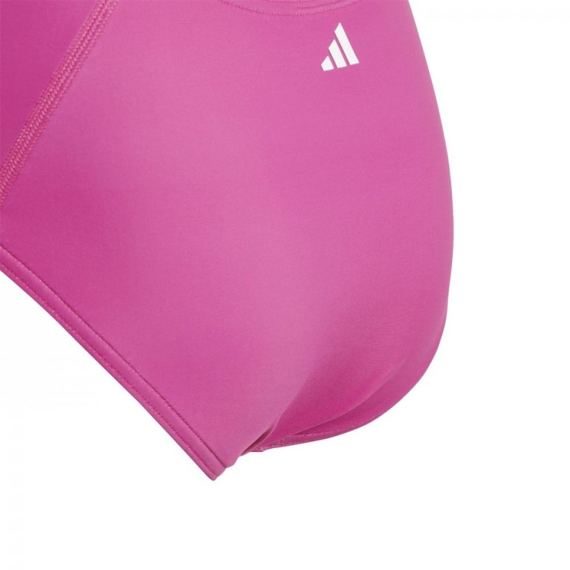 adidas Big Bars Swimsuit Juniors Pink