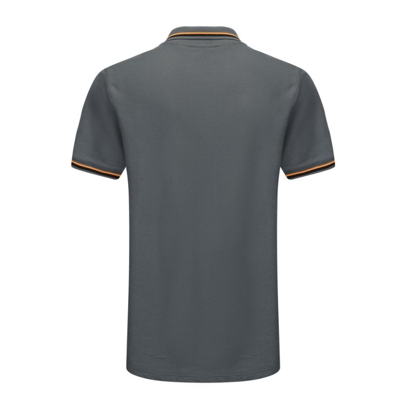 Slazenger Tipped pánske polo tričko Slate