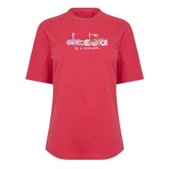 Diadora Eye Short Sleeve dámske tričko Red