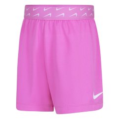 Nike Kids' Fleece Jogger Shorts Playful Pink