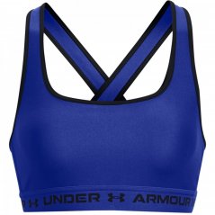 Under Armour Armour Medium Support Crossback Bra Womens Team Royal