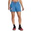 Under Armour Women's Performance Terry Gym Shorts Blue