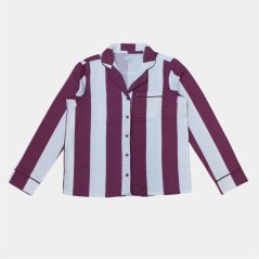 Linea Women's Star Cotton Long Sleeve Pyjama Set Stripe