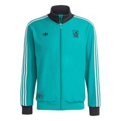 adidas Liverpool Terrace Icons Track Top Mens Green