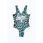 Hype Kids' Ice Leopard One Piece Swimsuit Multi
