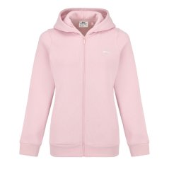 Slazenger Fitted Full Zip dámská mikina Baby Pink
