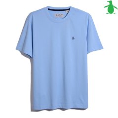 Original Penguin Pin Point Embroidered T-Shirt Cerulean 496