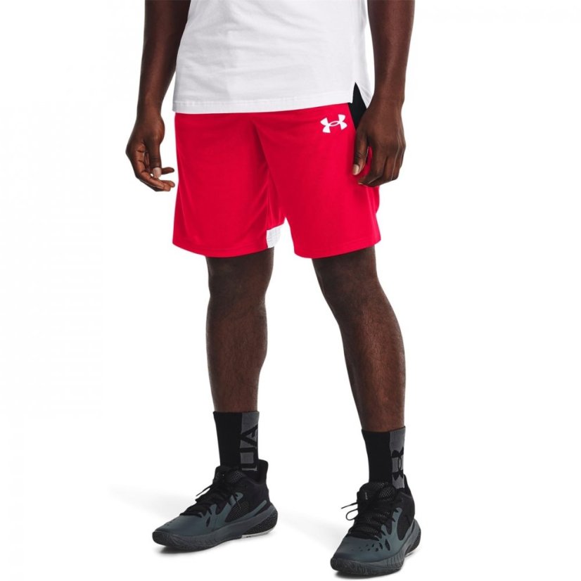 Under Armour Armour Baseline 10" Shorts Mens Red/White