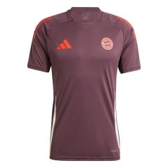 adidas Fcb Tr Jsy Football Shirt Mens Shadow Maroon
