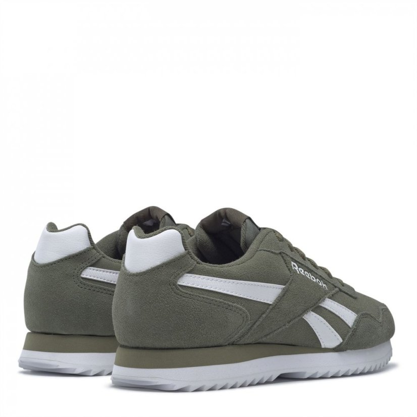 Reebok Royal Glide Ripple Mens Shoes HunterGreen/Wht