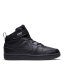 Nike Court Borough Mid 2 Little Kids' Shoe Triple Black
