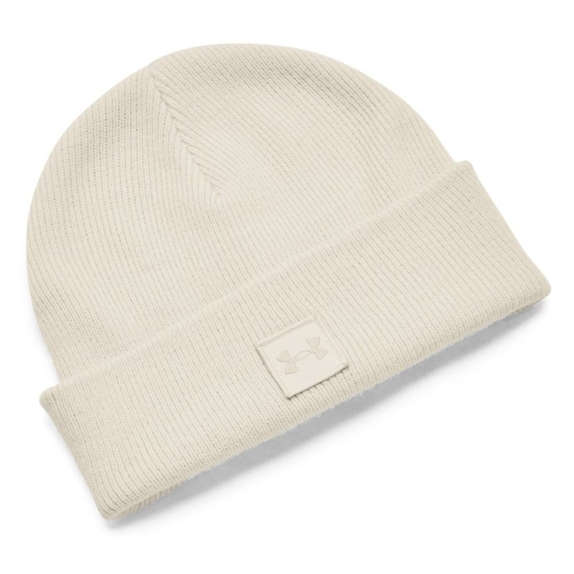Under Armour Men's Halftime Shallow Cuff Beanie Summit White