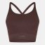 USA Pro UP Seamless Adjustable Sports Bra Espresso