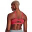 Under Armour SmartFoam Evolution Mid-Support Sports Bra Womens Red