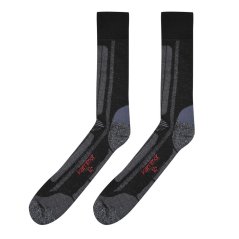 Karrimor Trekking Socks Two Pack Mens Black