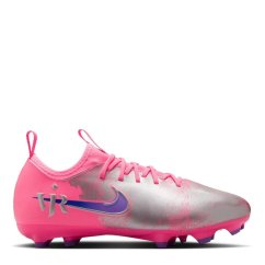 Nike Zoom Mercurial Vapor 16 Juniors Firm Ground Football Boots Pink/Black
