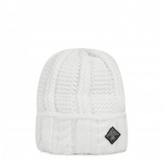 Spyder Cable Beanie Ld31 White