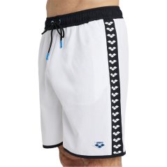Arena Icons Unisex Bermuda Team Stripe White Black