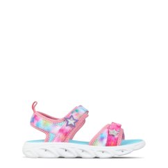 Slazenger Light Up Sole Sandals Juniors Pink/Blue