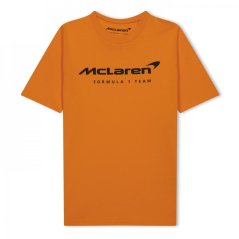 Castore McLaren Core Essential T-Shirt Junior Papaya