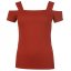 Mystify Cut Out Ribbed Top vel. 10