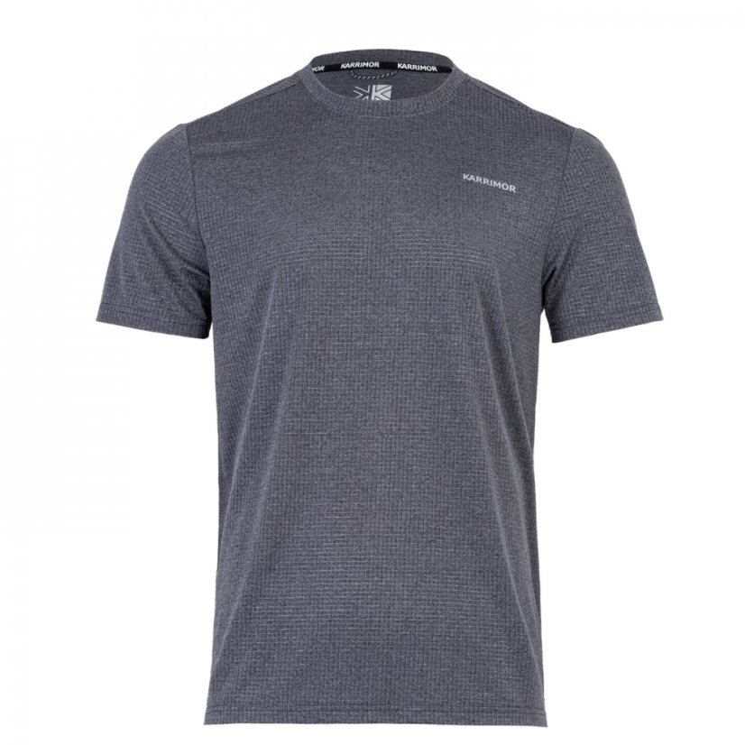 Karrimor Run Tech SS Men's Running Top Charcoal