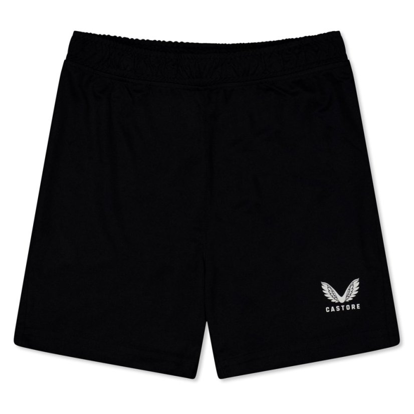 Castore Unisex Kids' Gym Shorts Caviar Black