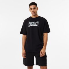 Everlast Camo Logo T-Shirt Mens Black