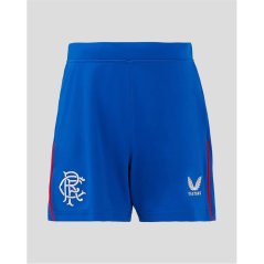 Castore Rangers Home Alternate Shorts 2024 2025 Juniors White/Blue