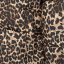 Firetrap Women's Quilted Detachable Hood Long Sleeve Oversized Fit Medium Puffer Jacket Leopard Print