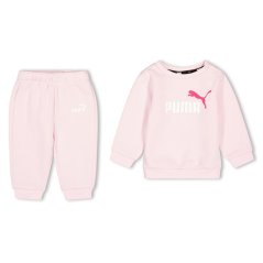 Puma Unisex Kids' Minicats Fleece Full Tracksuit Pearl Pink