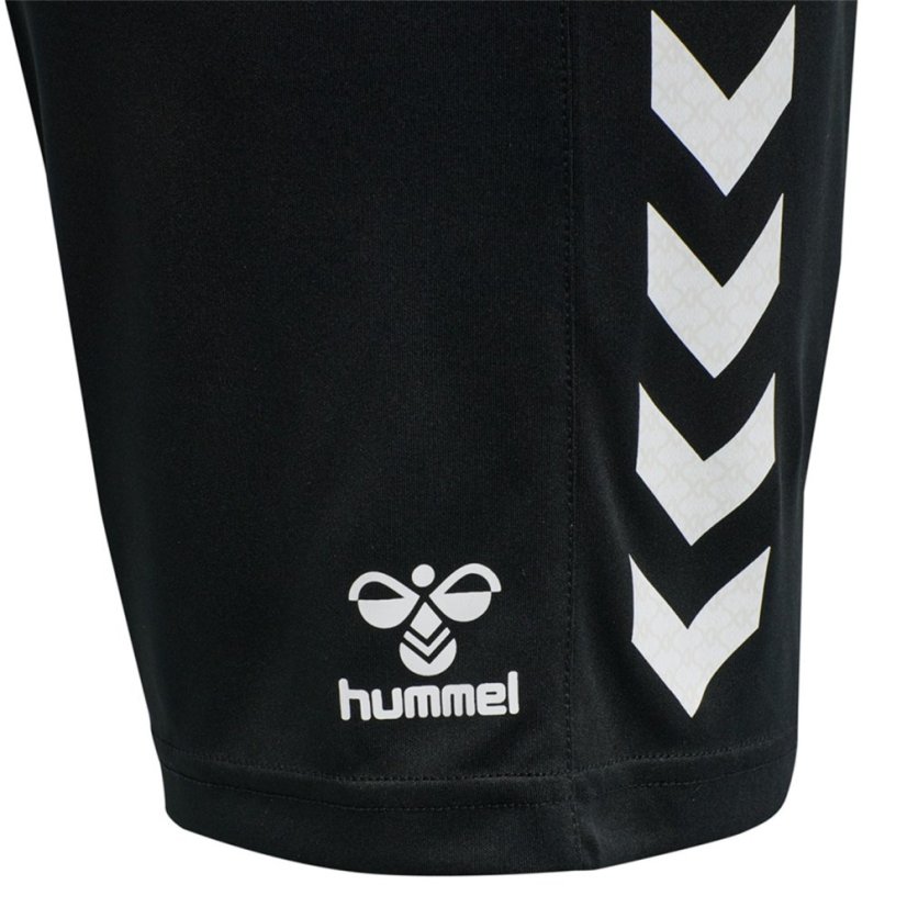 Hummel Unisex Kids' Poly Football Shorts Black