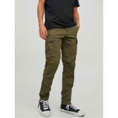 Jack and Jones Tucker Cargo Trouser Olive Night